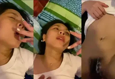 Chịch bím cô nàng nứng múp sướng thèm tình bắn tinh lên quần áo dâm dục