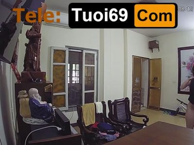 Hack cam em gái ở nhà một mình thả rông