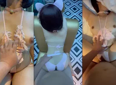 Chịch cô nữ sinh nhỏ nhắn sướng phê nuột nà
