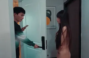 Em gái hàng xóm ngoan ngoãn thổi kèn cực phê nện vào lồn dâm sướng rên