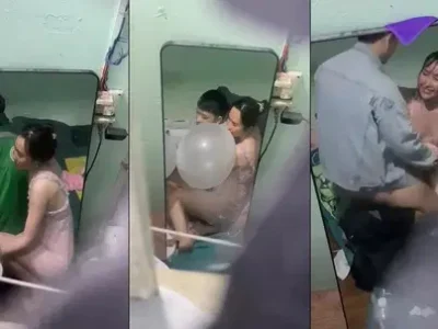 Quay lén cô em xinh chịch anh grab