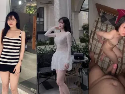 Doggy em mình dây trước gương xem cực nứng