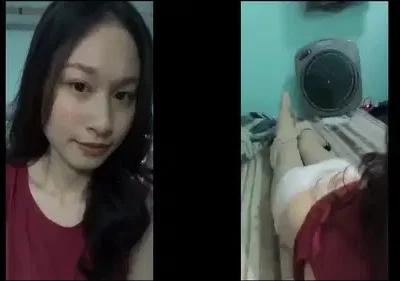 Cô nàng xinh gái quay clip banh hàng trên gác