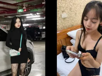 Gai xinh dâm đãng hàng non đâm mê bú cu