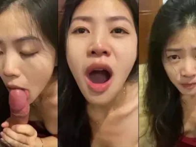 Em gái xinh ngọt nước bú mút con cặc anh bắn tinh đầy miệng em
