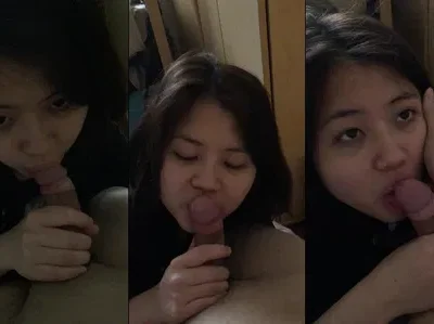 Bé sinh viên ngoan ngoãn bú mút con cặc anh cực say mê