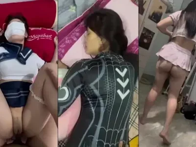 Chịch bướm nữ sinh mặc đồ gợi cảm sướng không che