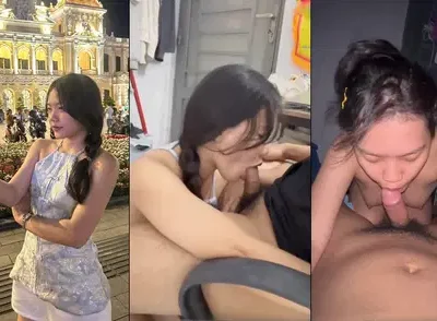 Cô sinh viên ngậm bú buồi bạn trai trong nhà nghỉ quá đã