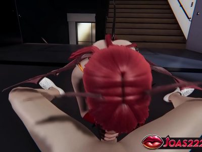 Em dâm nữ tóc đỏ liếm cu trai điêu luyện