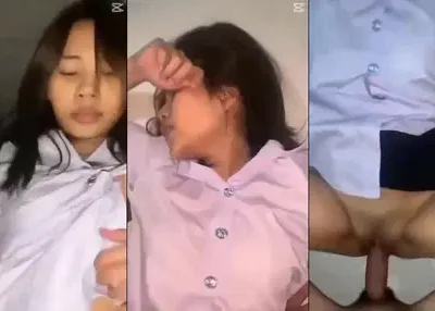 Em học sinh mặc đồng phục đi nhà nghỉ chịch dâm quá trời